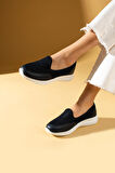 Pembe Potin Rahat Hafif Taban Fileli Kadın Sneaker 011-221-24