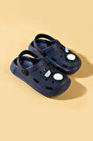 Pembe Potin Eva Comfort Taban Çocuk Sandalet CY24-100