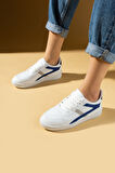 Pembe Potin Bağcıklı Air Taban Kadın Sneakers 001-1002-25BmaviGarni