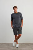 Erkek Soft Touch Kısa Kollu T-shirt Şortlu Takım