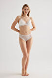 Kadın Dantelli Çıkarılabilir Pedli Balensiz Sütyen