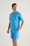 Erkek Pamuklu Pique Cepli Kısa Kol T-shirt