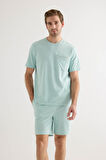 Erkek Pamuklu Pique Cepli Kısa Kol T-shirt