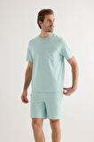 Erkek Pamuklu Pique Cepli Kısa Kol T-shirt