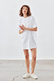 Kadın Pamuklu Kısa Kollu Elbise