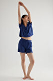Kadın Modal Cepli Şort