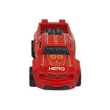 Çek Bırak Metal Küçük Arabalar 8 cm - SH40031 - Kırmızı Pick-Up