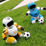 Smart Soccer Robot Usb Şarjlı İkili Akıllı Futbol Robotu Kalesiyle Birlikte