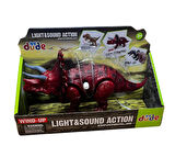 SH40652 KURMALI IŞIKLI SESLİ YÜRÜYEN DİNOZOR -ZRV