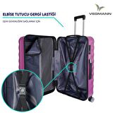 Vegmann Delphin Violet 3 lü Valiz seti