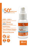 Doğal İçerikli Bebek Çocuk Ve Yetişkin 2 li Set 50 ml Güneş Kremi Leke Karşıtı 50 Spf Tüm Ciltler