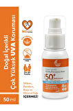 Doğal İçerikli Bebek Çocuk Ve Yetişkin 2 li Set 50 ml Güneş Kremi Leke Karşıtı 50 Spf Tüm Ciltler