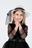 AHENGİM KIZ ÇOCUK ELBİSE KIZ ŞAPKALI ELBİSE KIZ ELBİSE TÜL ELBİSE AK2228