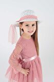 AHENGİM KIZ ÇOCUK ELBİSE KIZ ŞAPKALI ELBİSE KIZ ELBİSE TÜL ELBİSE AK2228