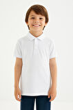 Erkek Çocuk Polo Yaka Basic Kısa Kollu Okul Tişört AK-6050