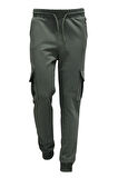 Erkek Çocuk Basic Kargo Cepli Jogger Paça Okul Eşofman Altı AK2322-1