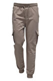 Erkek Çocuk Basic Kargo Cepli Jogger Paça Okul Eşofman Altı AK2322-1