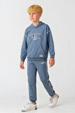 Erkek Çocuk New York  Baskılı Alt Üst Eşofman Takımı Ak7886