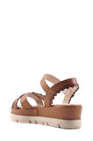 INCI LEXLEY 4FX Kahverengi Kadın Kalın Taban Sandalet