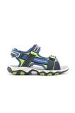 Lumberjack LOTEN 4FX 101686536 Erkek Çocuk Sandalet Mavi Yeşil 31-35 