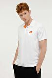 Lotto 4M M-SN953 STWRT PL T-SH 4FX BEYAZ Erkek Polo Tshirt
