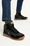 U.S Polo Assn. SAGAN HI 4PR 101811701 Erkek Bot Siyah 40-45 