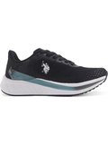 U.S.POLO ASSN BLAKE 4PR SİYAH MAVİ COMFORT CASUAL SPOR AYAKKABISI