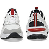U.S.POLO ASSN SOLIDAR 4PR BEYAZ COMFORT CASUAL ANATOMİK SPOR AYAKKABI