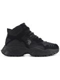 U.S.POLO ASSN YOTA HI 4PR SİYAH SİYAH COMFORT CASUAL ANATOMİK SPOR AYAKKABISI