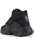 U.S.POLO ASSN YOTA HI 4PR SİYAH SİYAH COMFORT CASUAL ANATOMİK SPOR AYAKKABISI