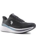U.S.POLO ASSN BLAKE 4PR SİYAH YEŞİL COMFORT CASUAL ANATOMİK SPOR AYAKKABI