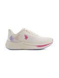 U.S.POLO ASSN.BLAKE 4PR KIRIK BEYAZ LİLA COMFORT CASUAL ANATOMİK SPOR AYAKKABI