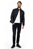 Lumberjack Ml PERRY 1SN21 Coat 4Pr Erkek Siyah Mont 10113688
