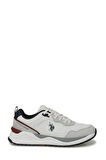 U.S.POLO ASSN MYLAN 4PR BEYAZ COMFORT CASUAL ANATOMİK SPOR AYAKKABI