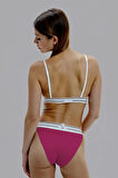Yohannes Club, Kadın Pamuklu İç Çamaşırı Takımı, Renk Seçenekli, (Bralet-Kemerli Bikini Slip)