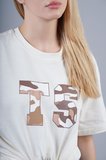 TSHIRT TS LOGO KAMUFLAJ DESEN