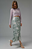 Mint Midi Dokuma Etek