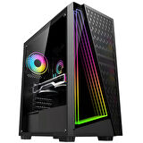 e-Vix Theseus i5-10400F 16GB 512GB M.2 NVMe RX 580 8GB 24" + 24" Oyuncu Masaüstü Bilgisayarı