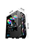 Mintra Geralt i5-10400F 16GB 512GB M.2 NVMe SSD RX 580 8GB 24" 165HZ Oyuncu Masaüstü Bilgisayarı