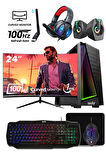 Mintra FX50 PLUS İ5-3470 16GB 512GB SATA SSD RX550 4GB 24"100Hz Oyuncu Masaüstü Bilgisayarı