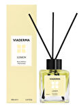 Kare Şişe Limon Esansı Bambu Çubuklu Oda Kokusu 100 ml