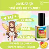 Yeni Nesil Doğal Çocuk Oje Çıkarıcı, Mango Kokulu, 10 ml