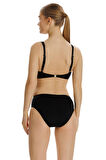 Zeki Siyah Yüksek Bel Bikini