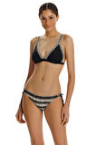 Zeki Fresia Siyah Üçgen Bikini Takımı