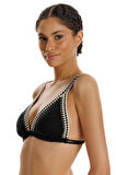 Zeki Fresia Siyah Üçgen Bikini Takımı