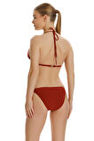 Zeki Rufina Kırmızı Üçgen Bikini Takımı