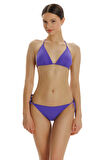 Zeki Mor Üçgen Bikini Üstü