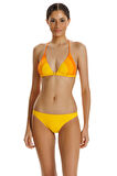 Zeki Turuncu Üçgen Bikini Takımı