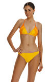 Zeki Turuncu Üçgen Bikini Takımı