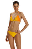 Zeki Turuncu Üçgen Bikini Takımı